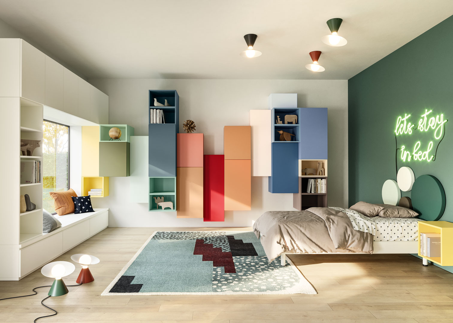 Giessegi launches the new 2023 Uno per Tutti collection of kids’ bedrooms