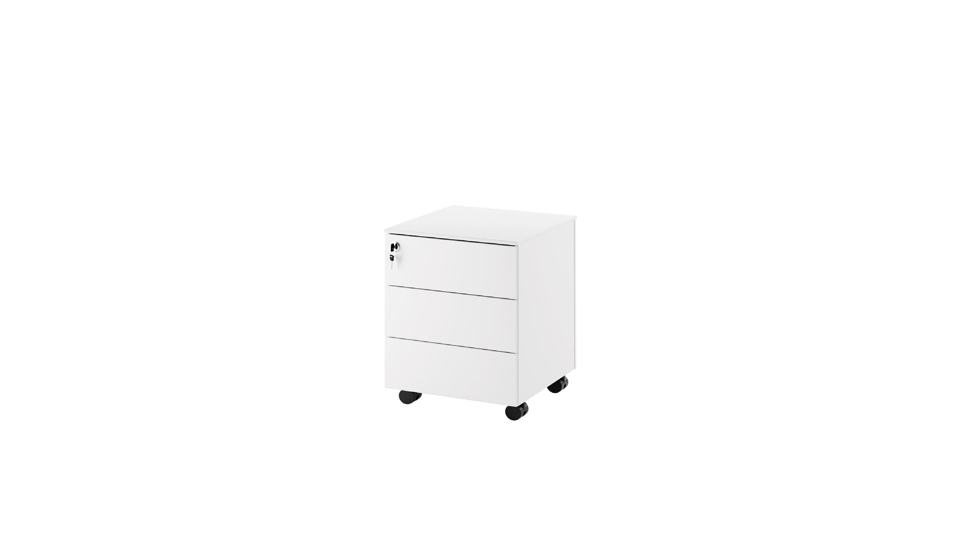 Drawer unit in metal