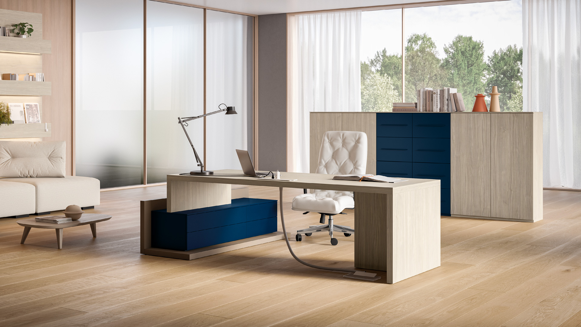 <strong>Island</strong> support executive desk