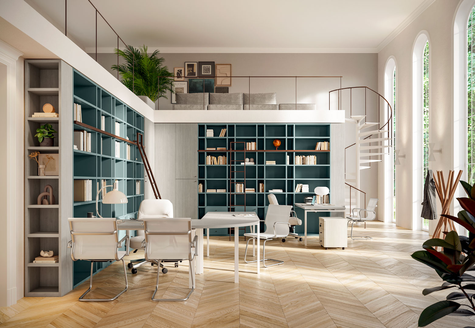 Scrivanie, Tavoli riunione e Receptions