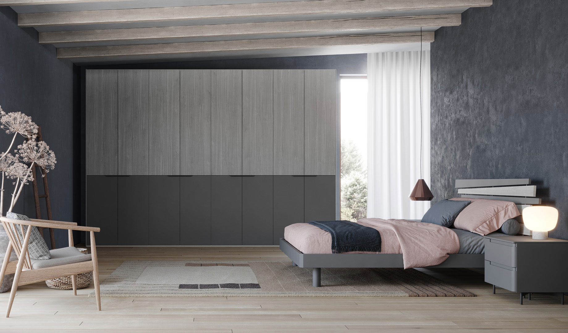 Camera matrimoniale di piccole dimensioni? Ci pensa Giessegi! - Giessegi.it