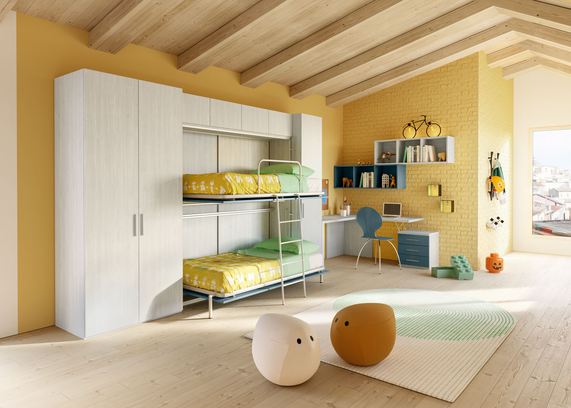 Back to school: la cameretta multifunzionale per lo studio e per il gioco! - Giessegi.it