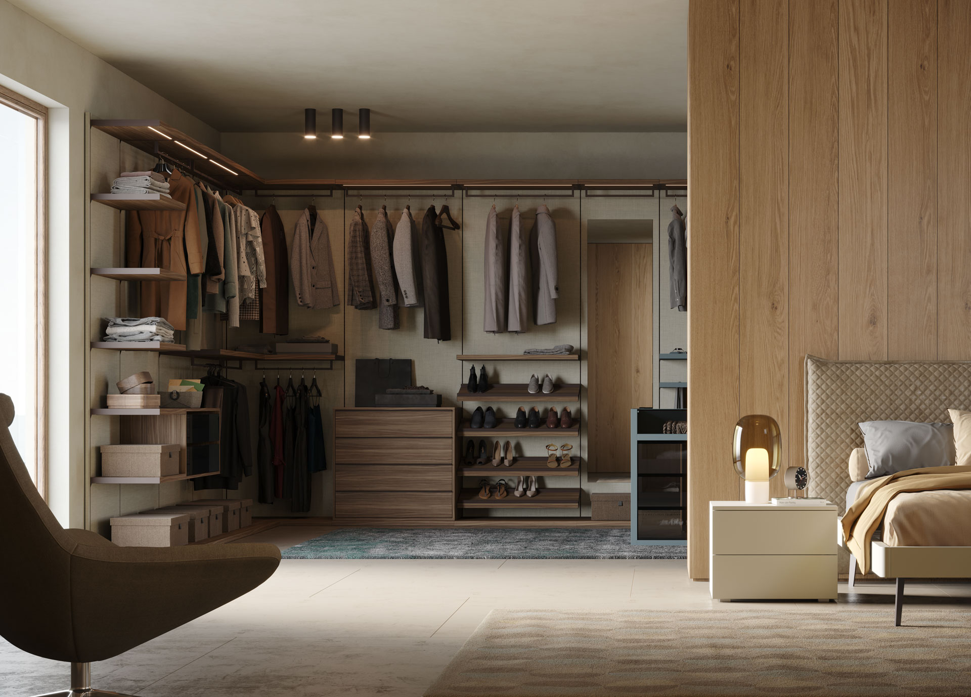 Cabina armadio aperta o chiusa: questo è il dilemma! - Giessegi.it